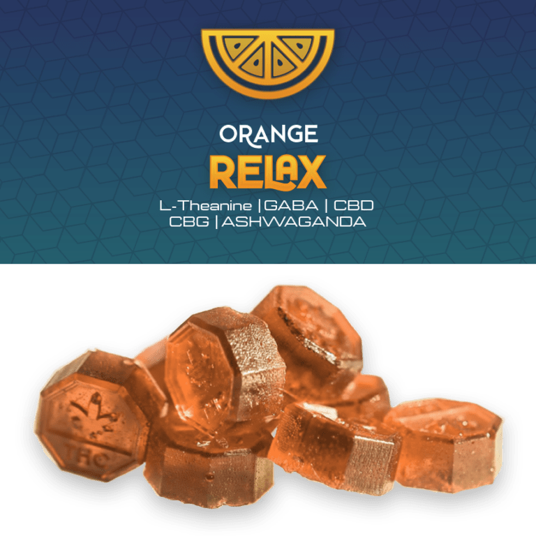 Kudose Orange Fast-Acting THC Relax Gummies