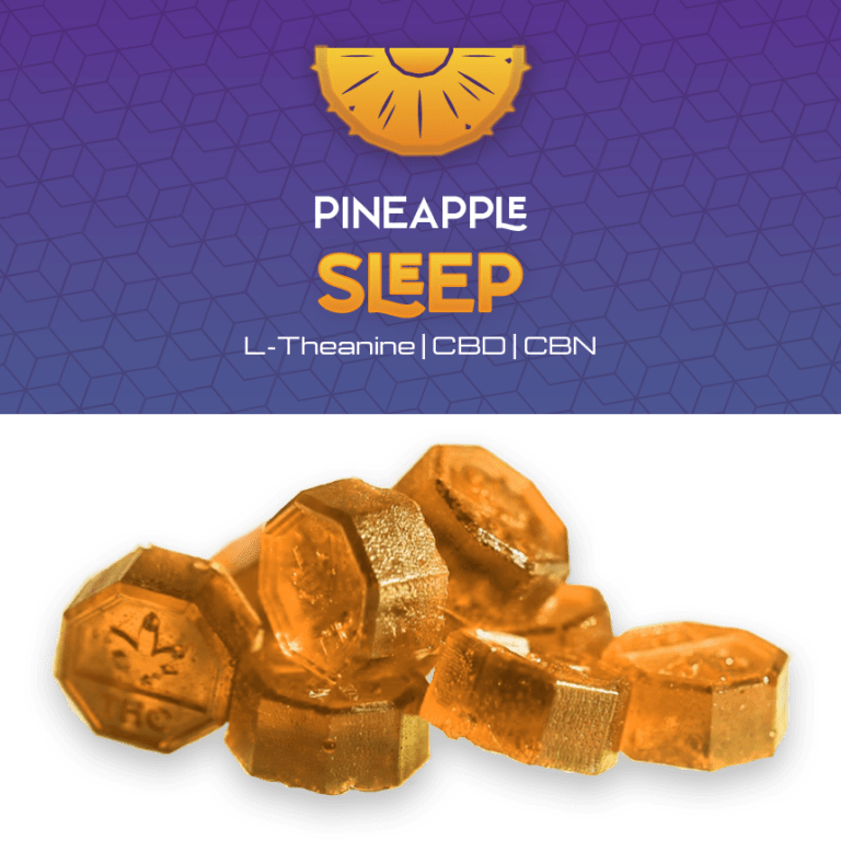 Kudose Pineapple Fast-Acting THC Sleep Gummies