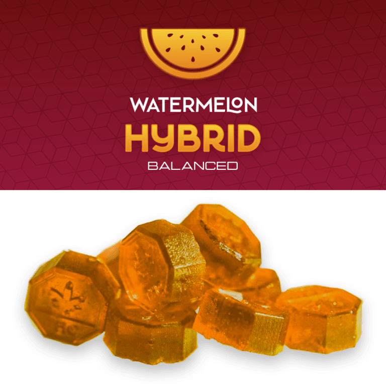 Kudose Live Resin Hybrid Watermelon THC Gummies